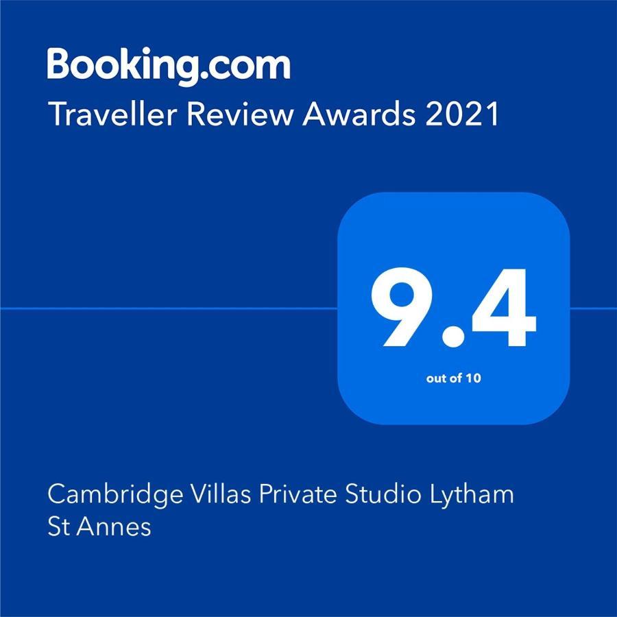 Cambridge Villas Private Studio Lytham St Annes Buitenkant foto